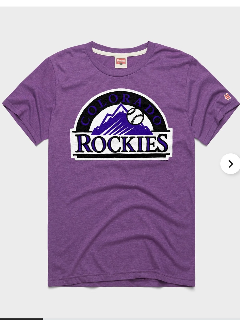 HOMAGE Colorado Rockies '93 Tee